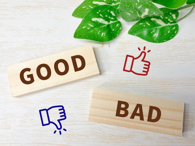 営業転職で良い選択と悪い選択を比較して考えるイメージ