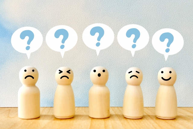 営業の仕事が分からず悩んでいる人たちのイメージ