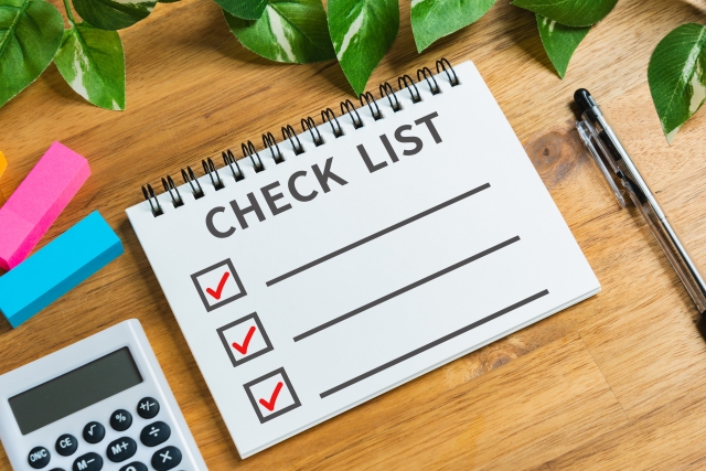 営業転職で判断基準や条件を整理するためのチェックリストのイメージ
