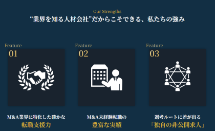 M&Aキャリアの広告バナー画像